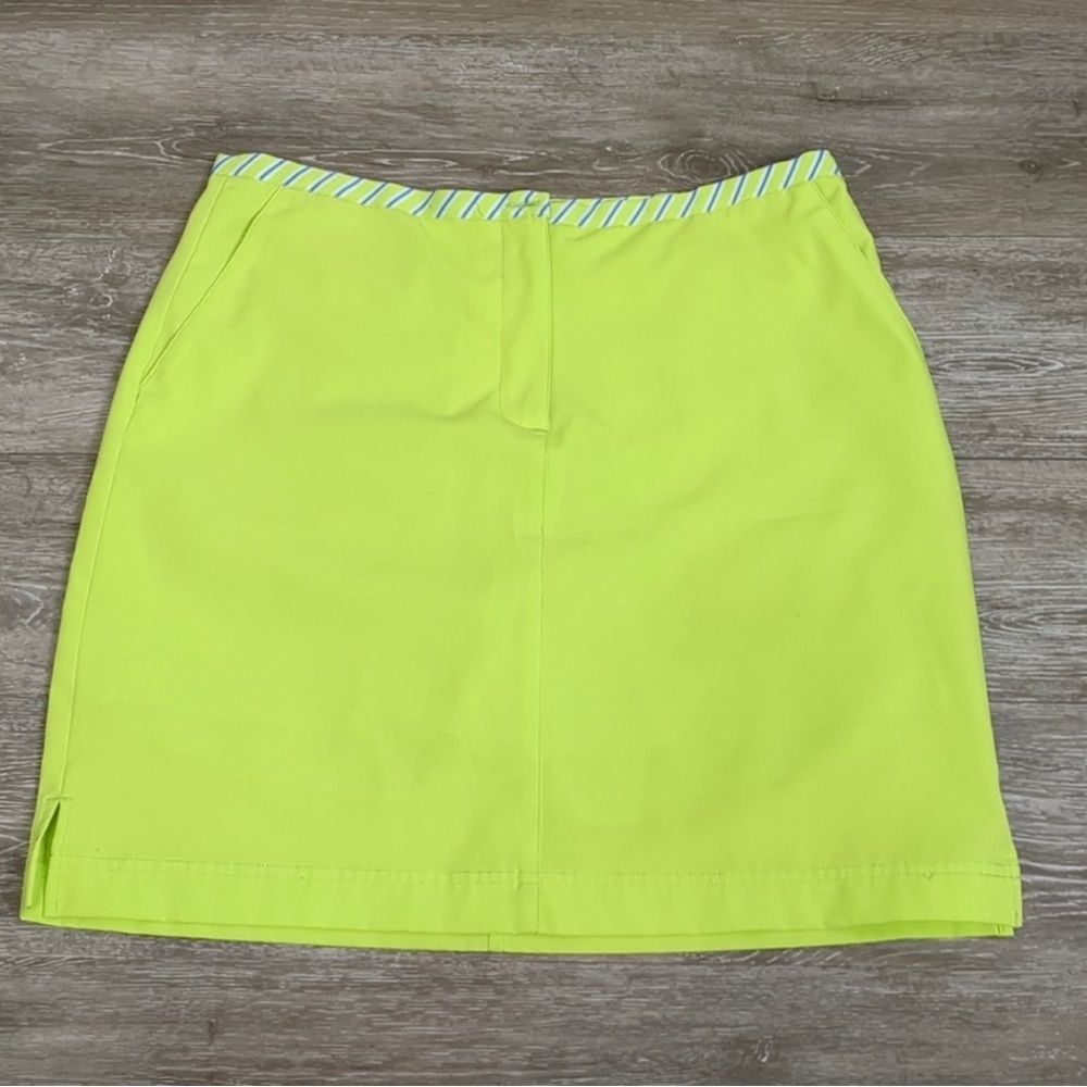 EP Pro Women's Golf Skirt Skort Bright Lime Green size 6